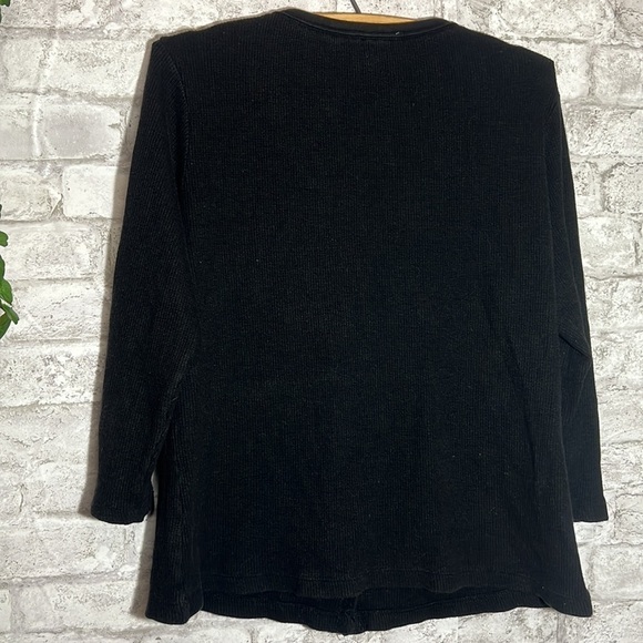 In Demand Cardigan Women’s Large 3/4 Sleeve Button up‎ Scoop Neck - Picture 7 of 7